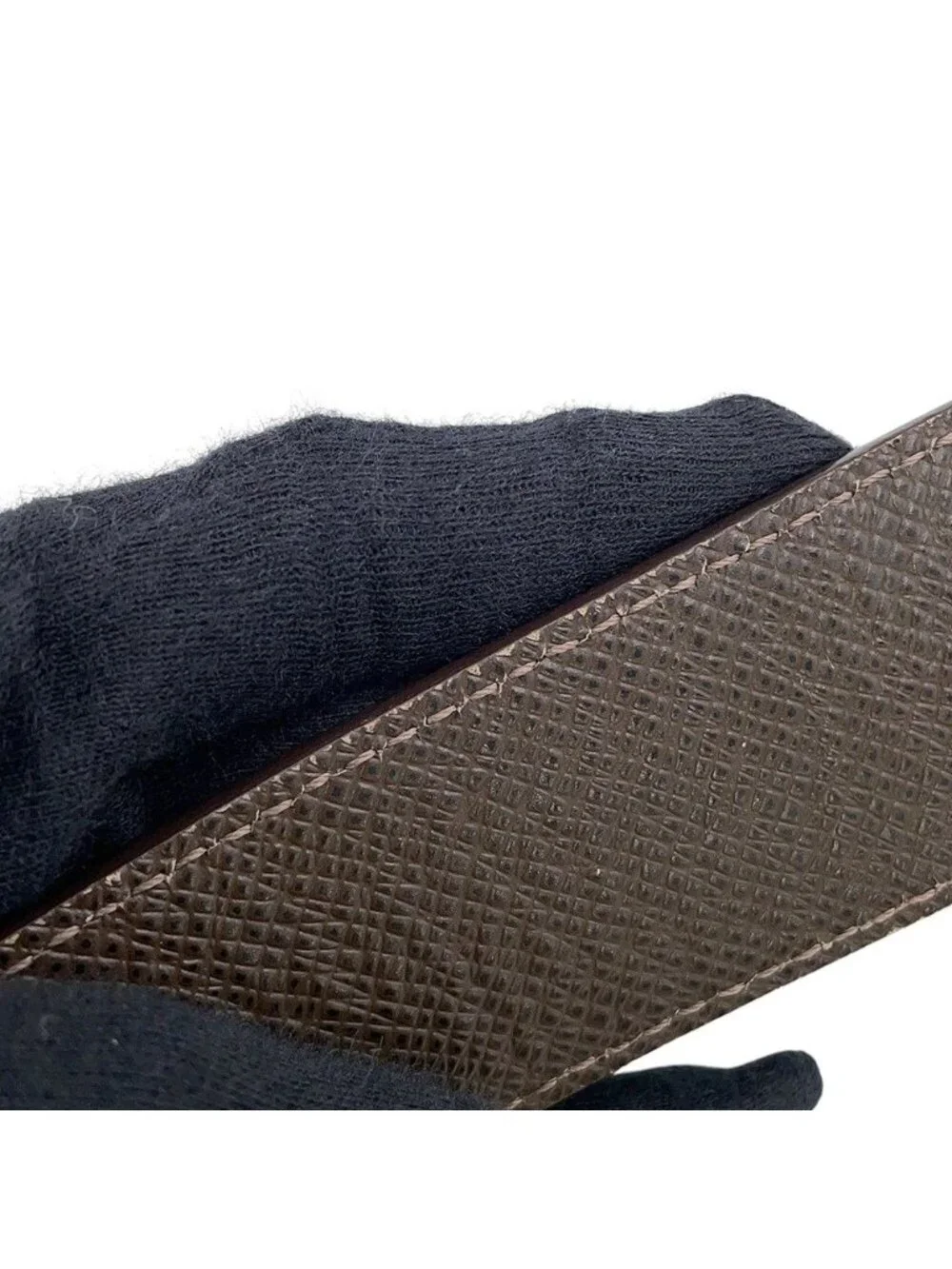 Louis Vuitton Belt Damier Ebene Ceinture Inventeur Reversible
